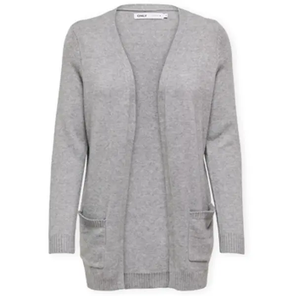 Only Only  Kaputi Noos Lesly Cardigan - Ultimate Grey  Only