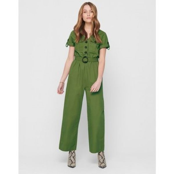 Only Only  Kombinezoni i tregerice Helen Ancle Jumpsuit - Martini Olive  Only