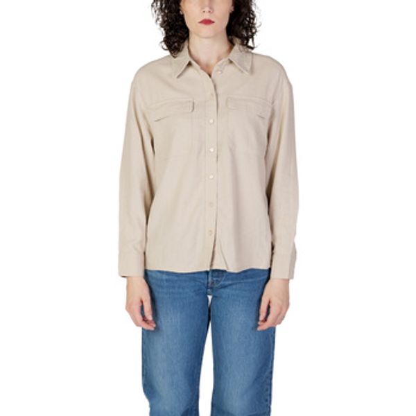 Only Only  Košulje i bluze ONLCARO L/S OVS LINEN BL SHIRT CC PNT 15278795  Only