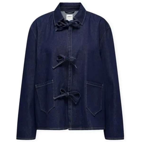 Only Only  Košulje i bluze Thille Jacket - Dark Blue Denim  Only