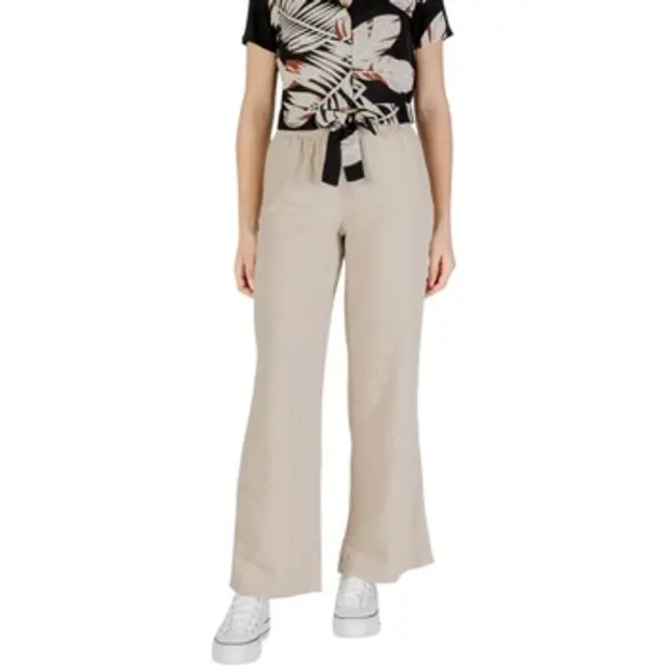 Only Only  Lagane hlače / Šalvare Onlcaro Mw Linen Bl Pull-Up 15291807  Only