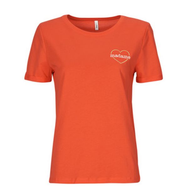 Only Only  Majice kratkih rukava ONLBEATE LIFE S/S HEART TOP CS JRS  Only