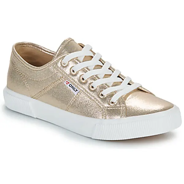 Only Only  Niske tenisice ONLNICOLA CANVAS SNEAKER METALLIC  Only