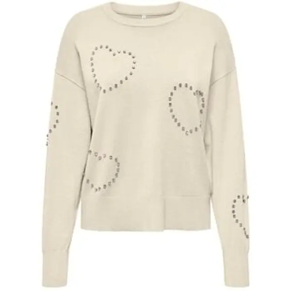 Only Only  Puloveri BEE LS HEART BLING ONECK CC KNT 15365366  Only