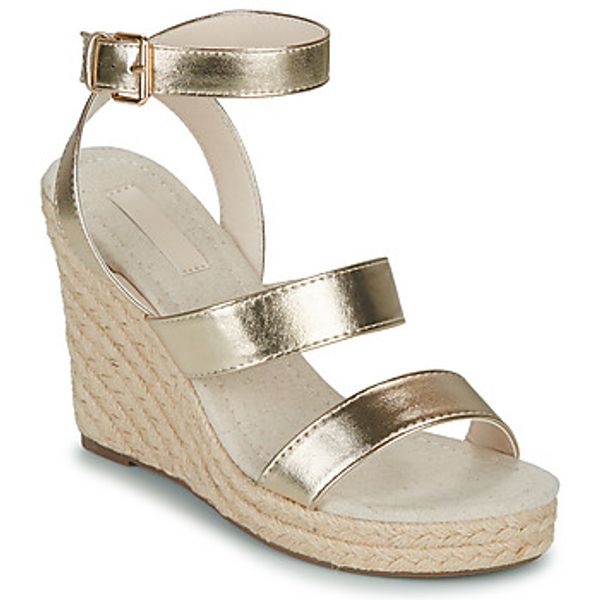 Only Only  Sandale i polusandale ONLAMELIA-16 WEDGE SANDAL FOIL  Only