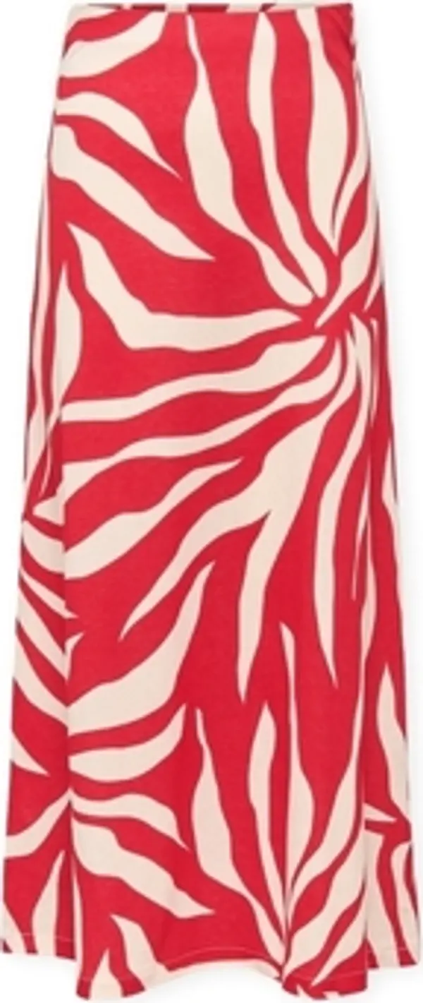 Only Only  Suknje Chigo Sakura Long Skirt - Barbados Cherry  Only