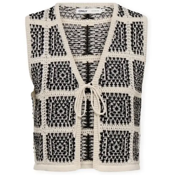 Only Only  Topovi i bluze Loa Vest - Birch/Black  Only