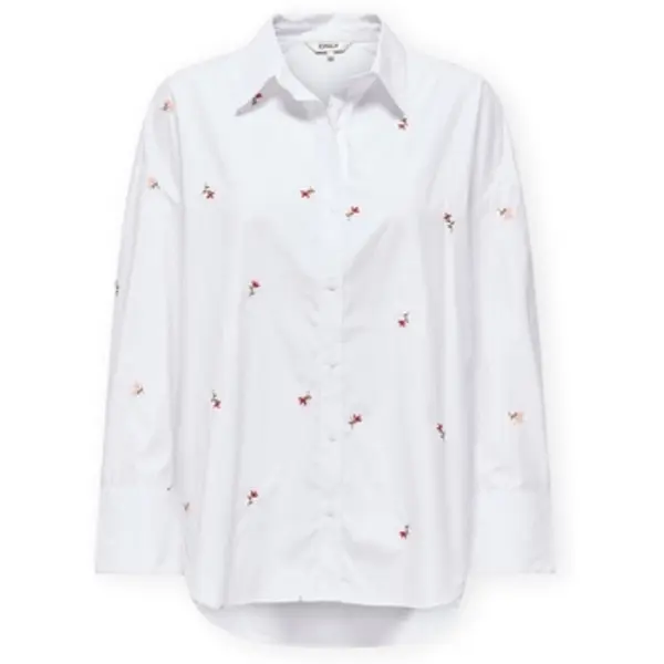Only Only  Topovi i bluze Oregon Alva Shirt - Bright White/Flower  Only