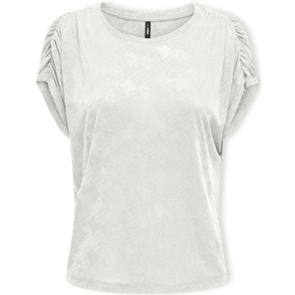 Only Only  Topovi i bluze Top Free Life S/S - Cloud Dancer  Only