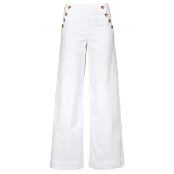 Only Only  Trapez traperice / Sa širokim nogavicama ONLMADISON HW BUTTON WIDE  Only