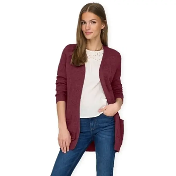 Only Only  Veste i kardigani Noos Lesly Cardigan - Zinfandel  Only