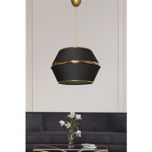 Opviq Opviq  Lusteri i plafonijere Chandelier - Escape - Black  Opviq