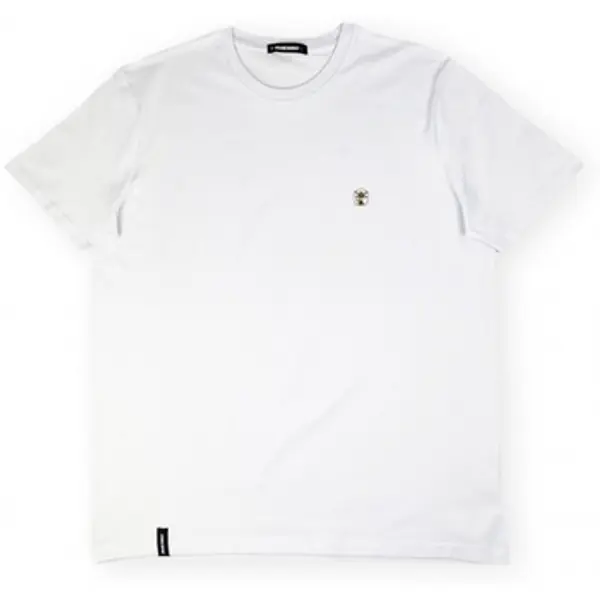 Organic Monkey Organic Monkey  Majice / Polo majice Leonardo The Chimp T-Shirt - White  Organic Monkey