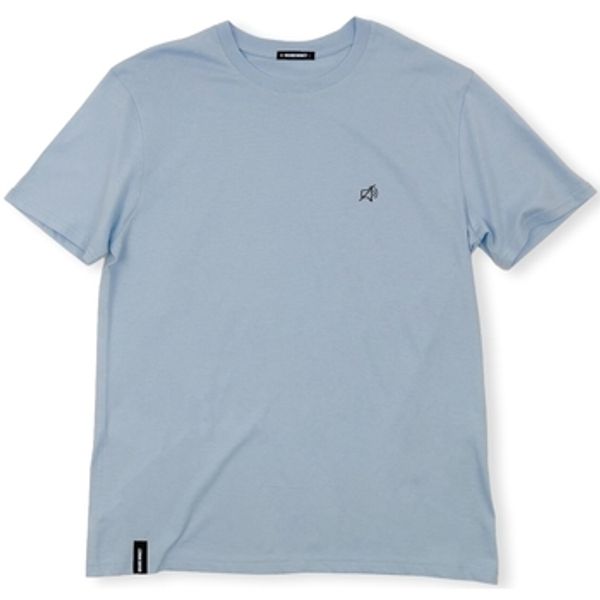 Organic Monkey Organic Monkey  Majice / Polo majice Mute T-Shirt - Blue Macarron  Organic Monkey