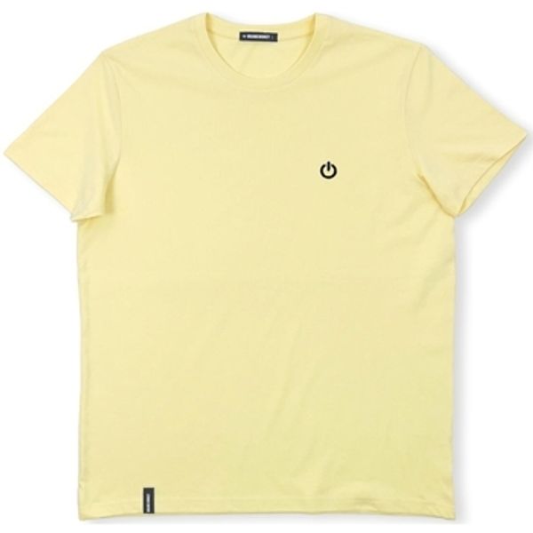 Organic Monkey Organic Monkey  Majice / Polo majice Power Off T-Shirt - Yellow Mango  Organic Monkey