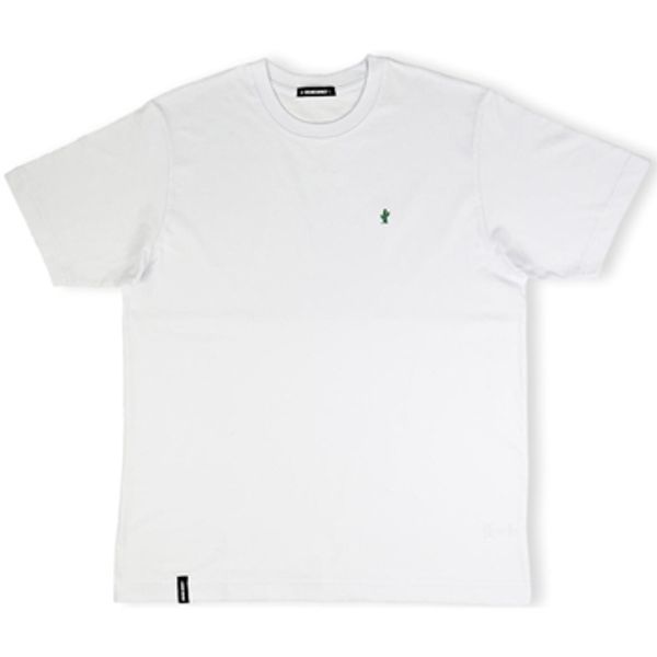 Organic Monkey Organic Monkey  Majice / Polo majice Spikey Lee T-Shirt - White  Organic Monkey