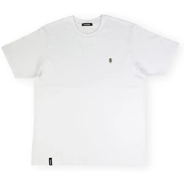 Organic Monkey Organic Monkey  Majice / Polo majice T-Shirt Robot-E - White  Organic Monkey