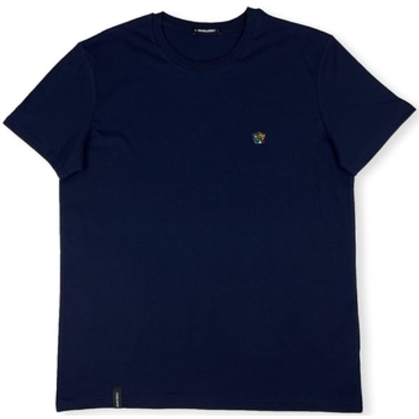 Organic Monkey Organic Monkey  Majice / Polo majice The Great Cubini T-Shirt - Navy  Organic Monkey