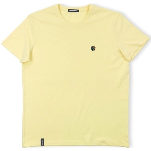 Organic Monkey Organic Monkey  Majice / Polo majice The Great Cubini T-Shirt - Yellow Mango  Organic Monkey