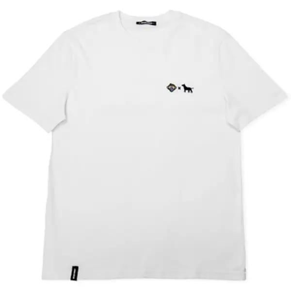 Organic Monkey Organic Monkey  Majice / Polo majice x MAU FEITIO T-Shirt - White  Organic Monkey