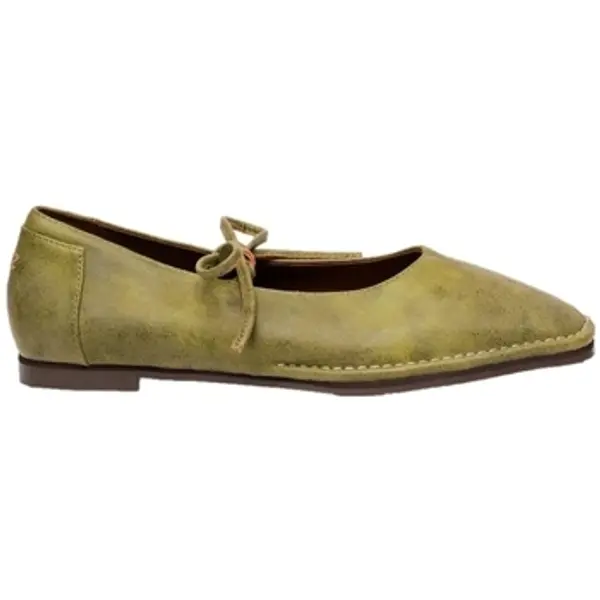 Paez Paez  Balerinke i Mary Jane cipele Tulipa Microfiber Napa W - Sycamore Green  Paez