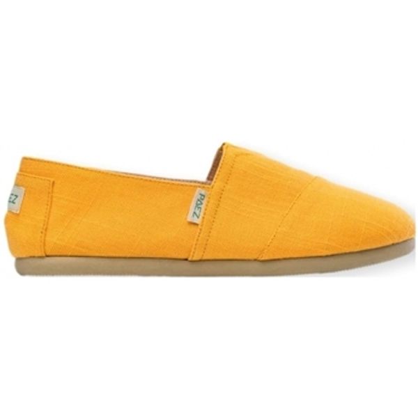 Paez Paez  Espadrile Gum Classic W - Combi Linen Saffron  Paez
