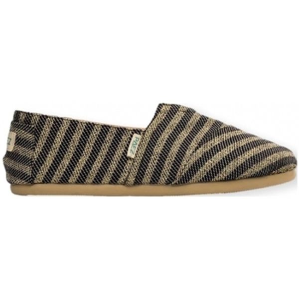 Paez Paez  Espadrile Gum Classic W - Surfy Lurex Black  Paez