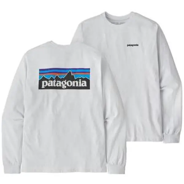 Patagonia Patagonia  Majice dugih rukava T-shirt  P-6 Responsibili-tee blanc  Patagonia