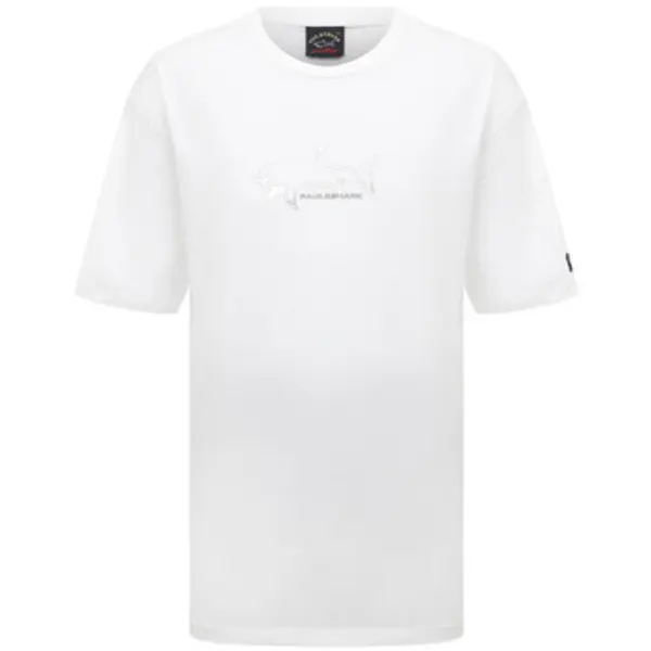 Paul & Shark Paul & Shark  Majice kratkih rukava T-SHIRT PAUL   SHARK 23411198 WHITE  Paul & Shark