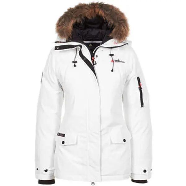 Peak Mountain Peak Mountain  Parke Parka de ski avec vraie fourrure femme AKADOZ  Peak Mountain