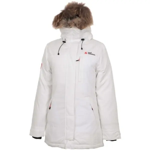 Peak Mountain Peak Mountain  Parke Parka de ski avec vraie fourrure femme AKAGAN  Peak Mountain