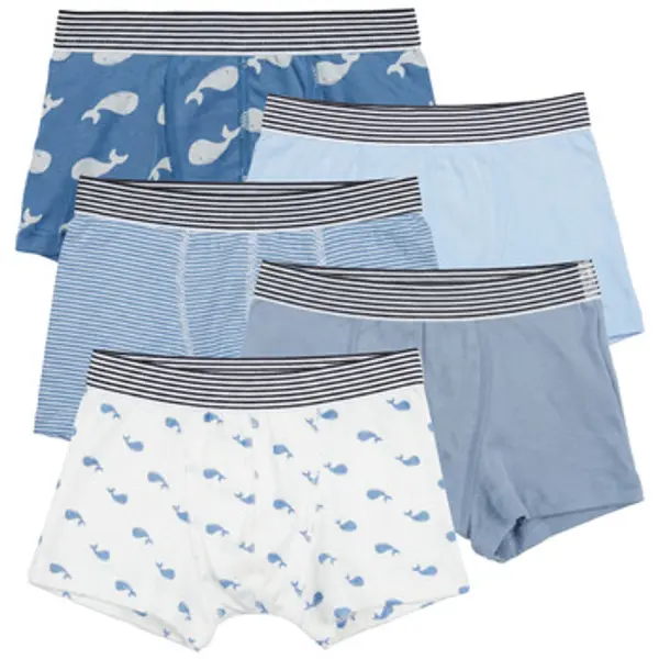 Petit Bateau Petit Bateau  Bokserice BOXERS X 5  Petit Bateau