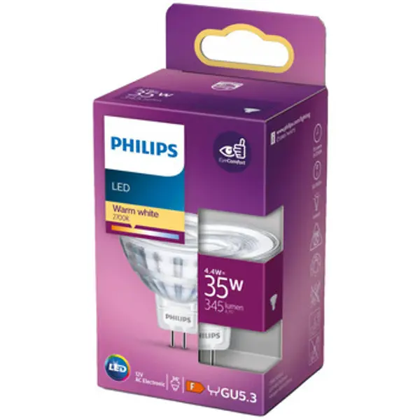 Philips Philips  Integrirana rasvjeta Ampoule  led 35w mr16 blanche chaude 4.4W  Philips