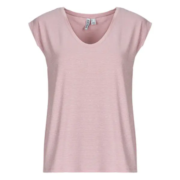 Pieces Pieces  Majice kratkih rukava PCBILLO TEE LUREX STRIPES  Pieces
