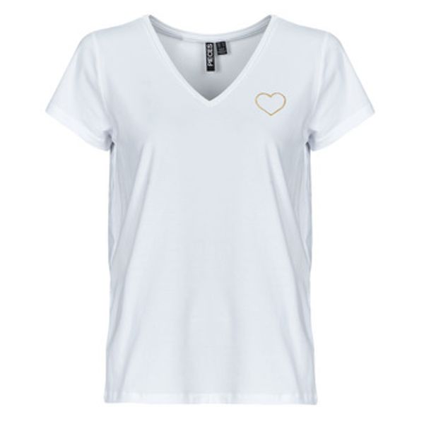 Pieces Pieces  Majice kratkih rukava PCNEW BILLY TEE EMB  Pieces