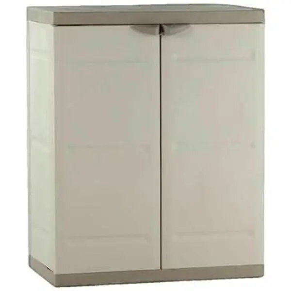 plastiken plastiken  Vanjsko spremište Armoire basse  Modèle  Beige clair  plastiken