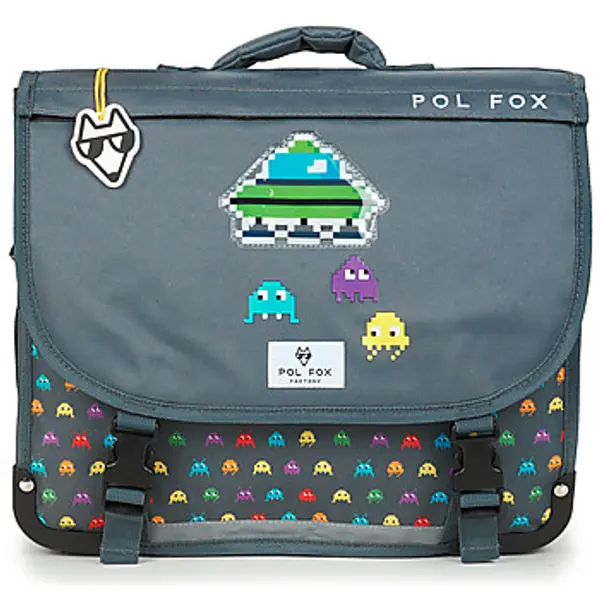 Pol Fox Pol Fox  Školske torbe CARTABLE SPACE INVADER 38 CM  Pol Fox