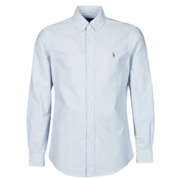 Polo Ralph Lauren Polo Ralph Lauren  Košulje dugih rukava CHEMISE AJUSTEE EN OXFORD COL BOUTONNE  LOGO PONY PLAYER MULTICO  Polo Ralph Lauren