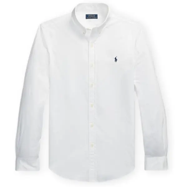 Polo Ralph Lauren Polo Ralph Lauren  Košulje dugih rukava Oxford Custom Fit Shirt - White  Polo Ralph Lauren