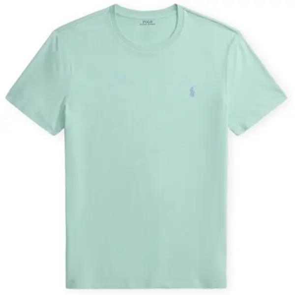 Polo Ralph Lauren Polo Ralph Lauren  Majice kratkih rukava Custom Slim Fit T-Shirt - Pale Green  Polo Ralph Lauren