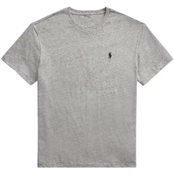 Polo Ralph Lauren Polo Ralph Lauren  Majice / Polo majice Classic Fit Crewneck T-Shirt - Grey Heather  Polo Ralph Lauren