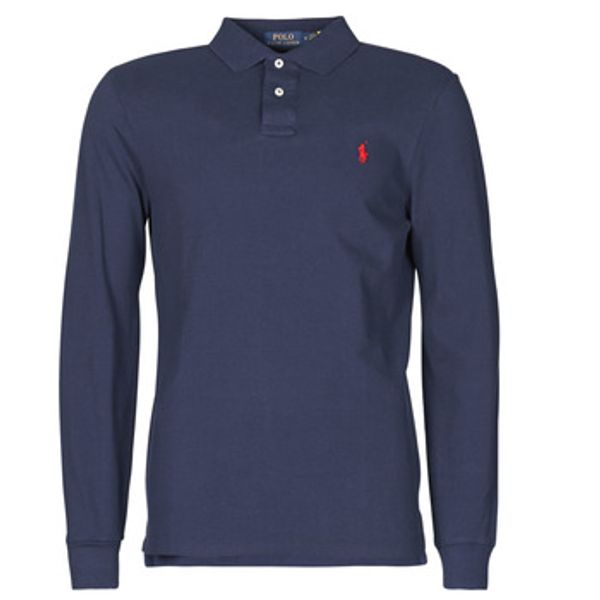 Polo Ralph Lauren Polo Ralph Lauren  Polo majice dugih rukava POLO AJUSTE DROIT EN COTON BASIC MESH LOGO PONY PLAYER  Polo Ralph Lauren