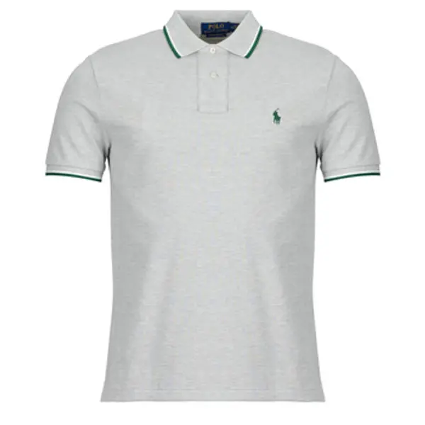 Polo Ralph Lauren Polo Ralph Lauren  Polo majice kratkih rukava POLO COUPE DROITE EN COTON BASIC MESH COL RAYE  Polo Ralph Lauren