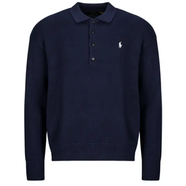 Polo Ralph Lauren Polo Ralph Lauren  Puloveri PULL FLAG COL POLO EN COTON LIN  Polo Ralph Lauren