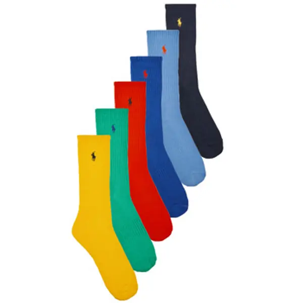 Polo Ralph Lauren Polo Ralph Lauren  Sportske čarape SOLIDS-CREW SOCK-6 PACK  Polo Ralph Lauren