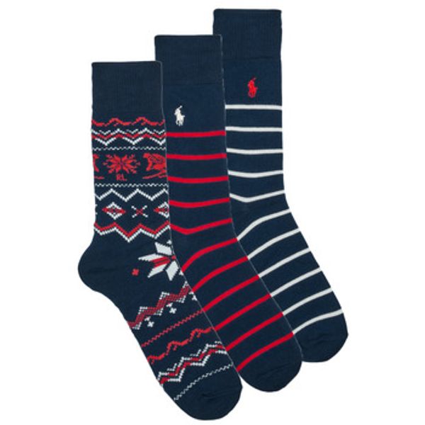 Polo Ralph Lauren Polo Ralph Lauren  Visoke čarape DOWNHILL SKR-CREW SOCK-GIFT BOX  Polo Ralph Lauren