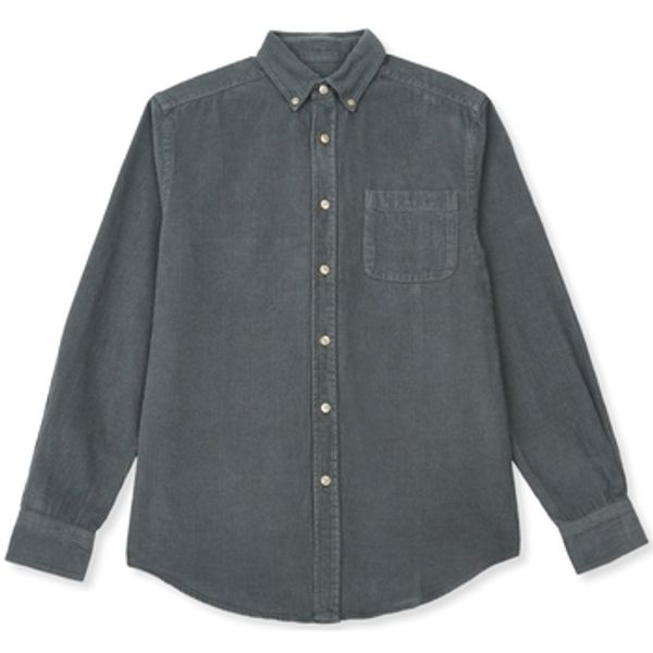 Portuguese Flannel Portuguese Flannel  Košulje dugih rukava Lobo Shirt - Antracite  Portuguese Flannel