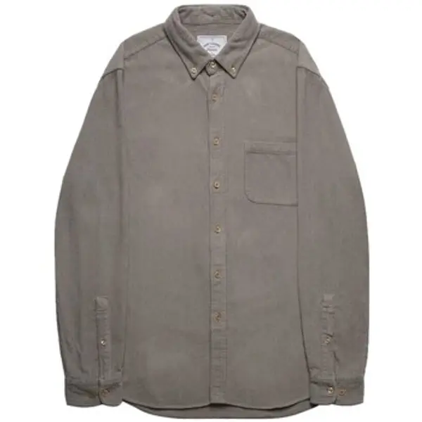 Portuguese Flannel Portuguese Flannel  Košulje dugih rukava Lobo Shirt - Grey  Portuguese Flannel