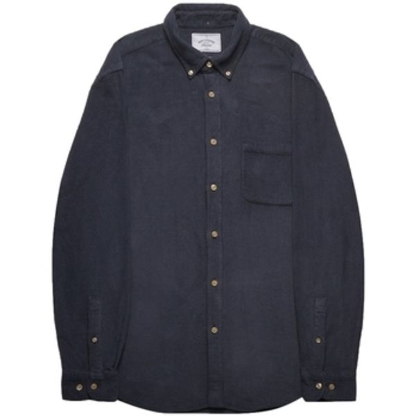 Portuguese Flannel Portuguese Flannel  Košulje dugih rukava Lobo Shirt - Navy  Portuguese Flannel