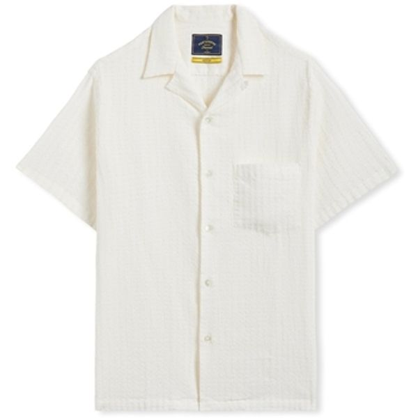 Portuguese Flannel Portuguese Flannel  Košulje dugih rukava Mondego Shirt - White  Portuguese Flannel